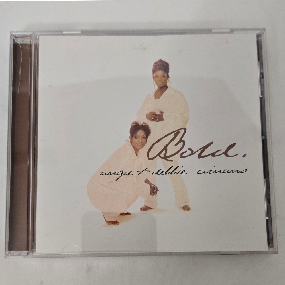 Vintage 1997 Angie and Debbie Winans Bold CD R and B Gospel Christian Soul Music